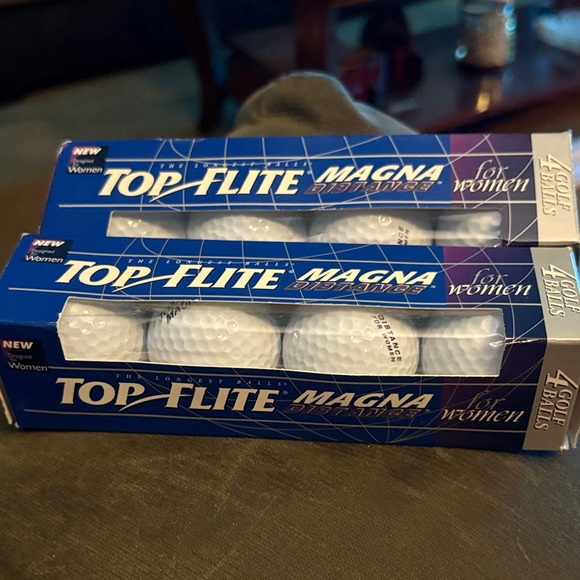 8 BRAND NEW UNUSED Top Flite Magna Golf Balls - Picture 7 of 8